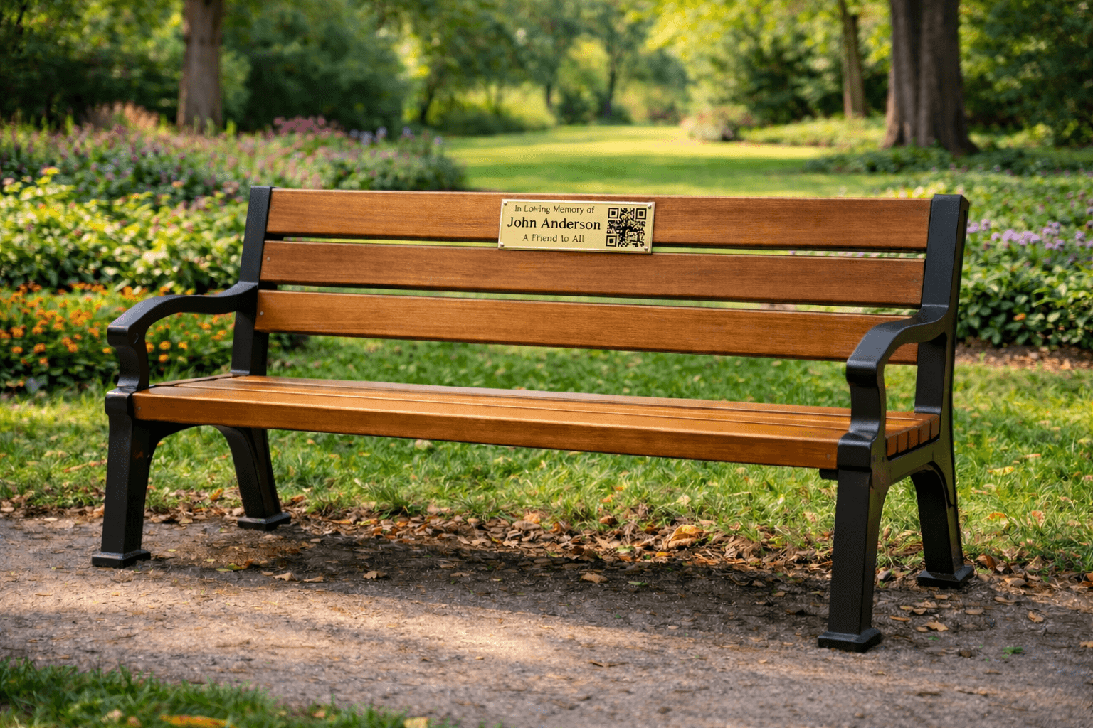 Memorial Park Benches